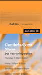 Mobile Screenshot of cambriacornmaze.com
